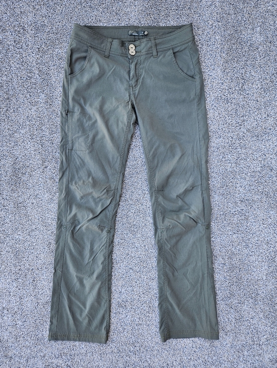 Prana Pants - Prana Halle Pant Olive Green Hiking Convertible Pants Outdoor Womens Size 4 Tall